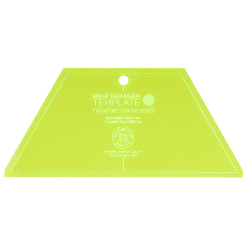 Missouri Star Large Half Hexagon Template for 10 missouri-star-large-half-hexagon-template-for-10-squares