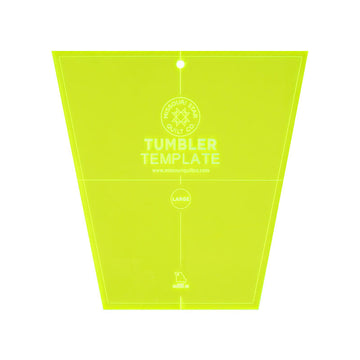 Missouri Star Large Tumbler Template for 10" Squares