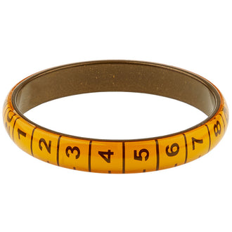 Missouri Star Measuring Tape Bracelet - Thin Orange