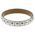 Missouri Star Measuring Tape Bracelet - Thin White