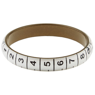 Missouri Star Measuring Tape Bracelet - Thin White