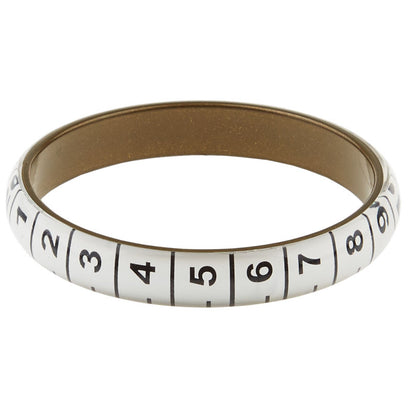 Missouri Star Measuring Tape Bracelet - Thin White