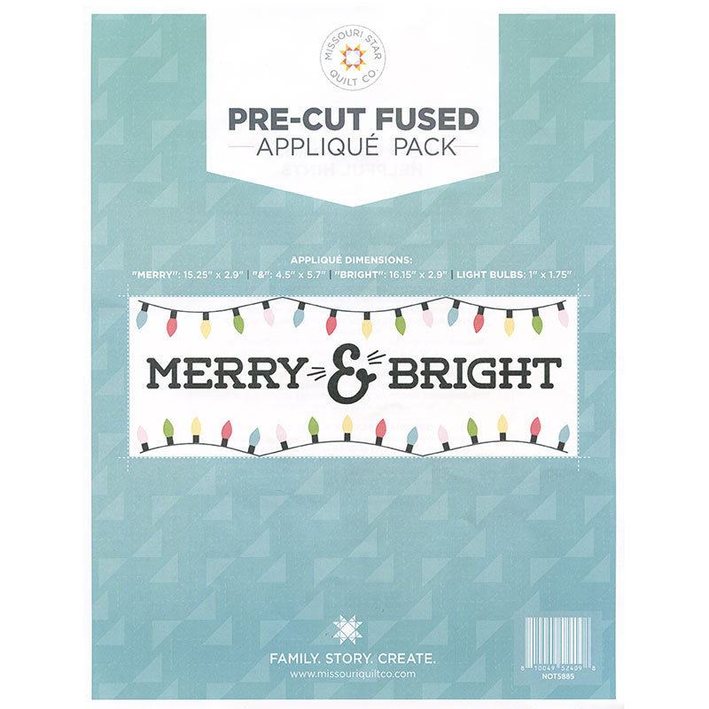 Missouri Star Merry & Bright Precut Fused Appliqué Pack Alternative View #2
