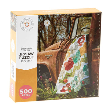 Missouri Star Puzzle - Tulip Truck Primary Image