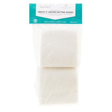 Missouri Star Quilt As You Go 5" Square Batting Shapes