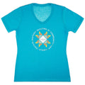 Missouri Star Quilting Is Neon Blue T-Shirt - Small