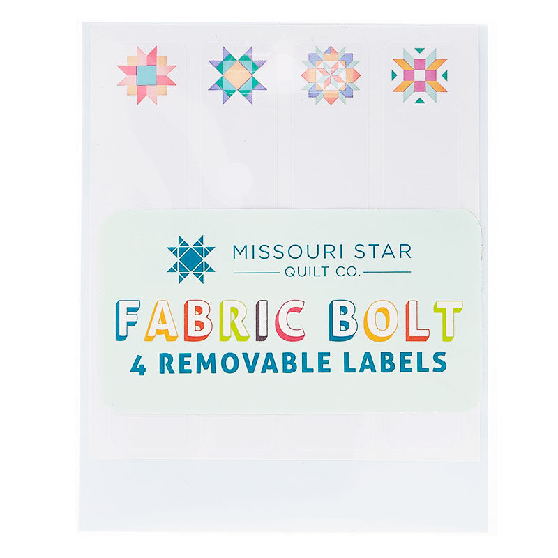 Missouri Star Removable Small Bolt Labels - 4 Pack