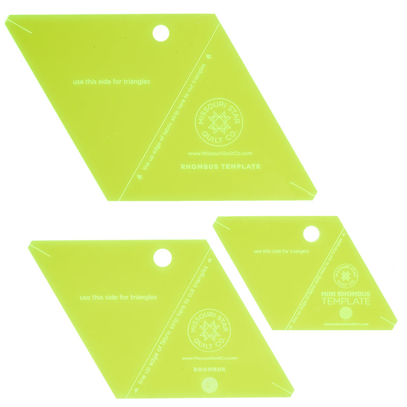 Missouri Star Rhombus Template Bundle Primary Image