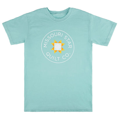 Missouri Star Round Neck Mint Comfort T-Shirt - Large