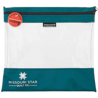 Missouri Star SEEYOURSTUFF Bag 12" x 13" - Teal