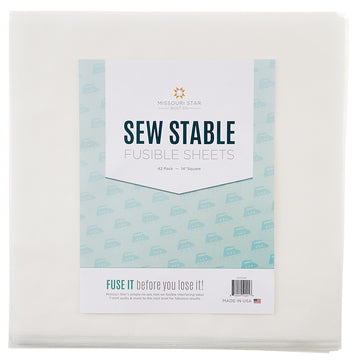 Missouri Star Sew Stable Fusible Sheets - 42 sheets