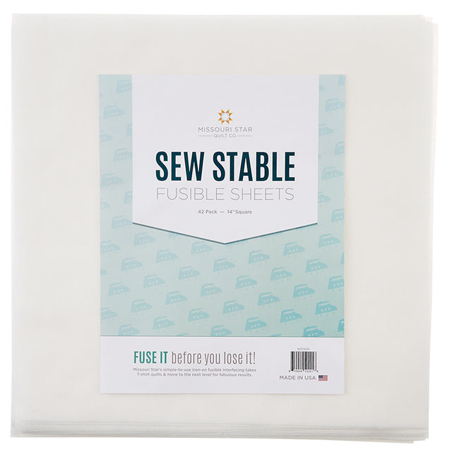 Missouri Star Sew Stable Fusible Sheets - 42 sheets