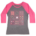 Missouri Star Triple Play Quilt Block Pink Jersey - Medium
