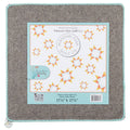 Missouri Star Wooly Betty Board - 17.5" x 17.5" Aqua Border