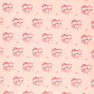 Misty Morning - Bouquets Blush Yardage