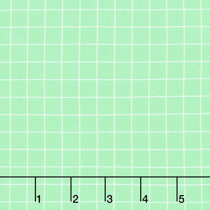 Misty Morning - Grid Sweetpea Yardage