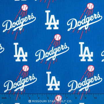 MLB Major League Baseball - LA Dodgers Allover Yardage