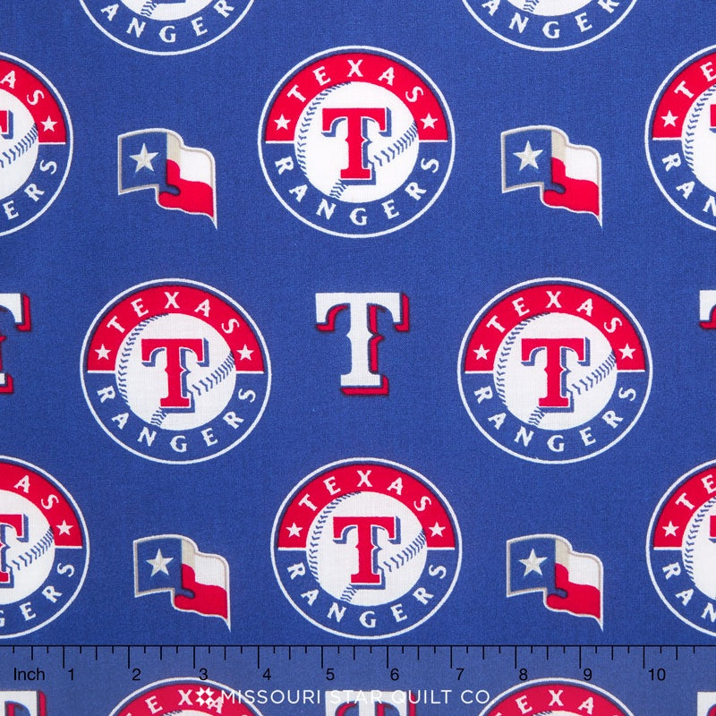 MLB Major League Baseball - Texas Rangers Allover Yardage