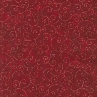 Moda Marble Swirls - Best Red Yardage