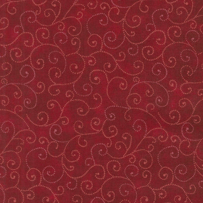 Moda Marble Swirls - Best Red Yardage