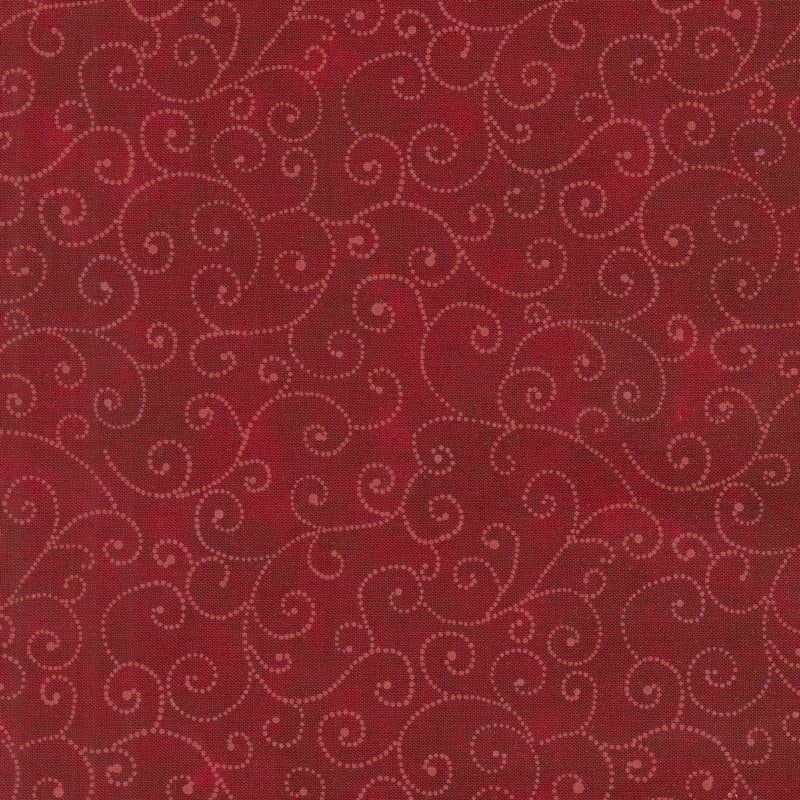 Moda Marble Swirls - Best Red Yardage