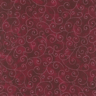 Moda Marble Swirls - Burgundy Yardage