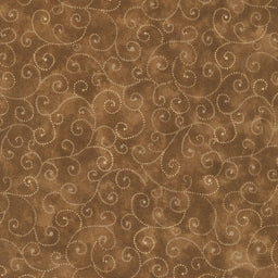 Moda Marble Swirls - Chocolate Yardage Primary Image