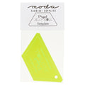Moda Project Jelly Roll Half Hexi Template