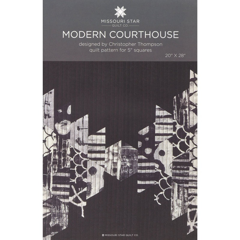 Modern Courthouse Quilt Pattern by Missouri Star