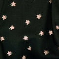 Modern Farmhouse - Mini Floral Black Metallic Yardage