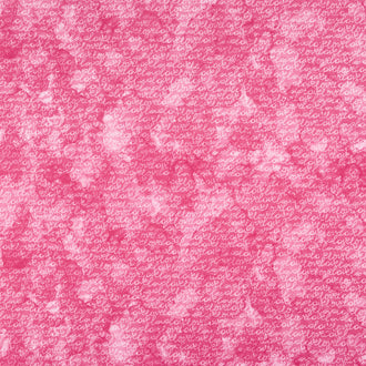 Modern Love - Directional Pink Digitally Printed Yardage