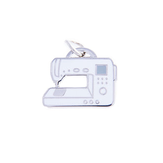 Modern Sewing Machine Charm by Pin Peddlers