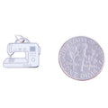 Modern Sewing Machine Charm by Pin Peddlers