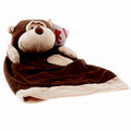 Monkey Embroider Buddy Blankey