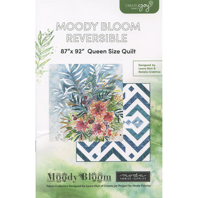 Moody Bloom Reversible Quilt Pattern