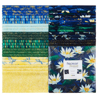 Moonlight Serenade Favorites Metallic 10" Squares