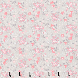 Moonstone - Jasmine Pewter Yardage
