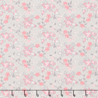 Moonstone - Jasmine Pewter Yardage