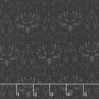 Morris Garden - Crown Imperical 1888 Ebony 108" Wide Backing