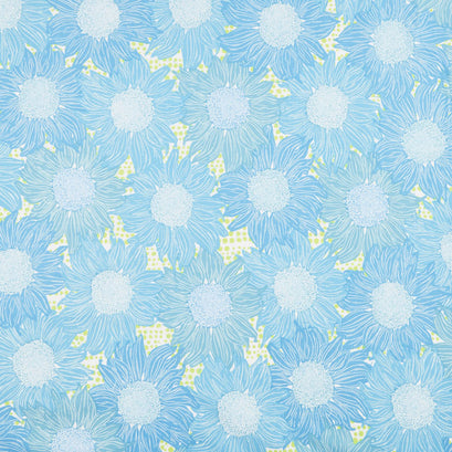Murmur - Sunflower Turquoise Yardage