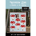 Mushroom King - A Squirrel & His Kingdom Quilt Pattern