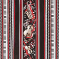 Musical Moments - Musical Stripe Black Yardage