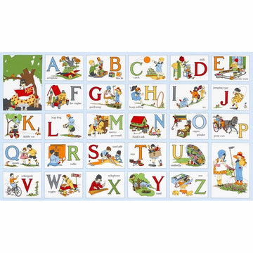 My ABC Book - Alphabet Vintage Panel