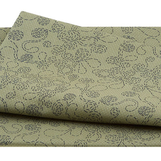 My Japanese Garden - Thread Zig Zag Green 2 Yard Cut