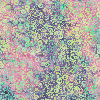 Mystery Batiks - Circles Urchin Yardage