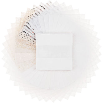 Mystery Designer White Cream Favorites 5" Squares