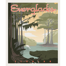 National Parks - Everglades Poster Panel