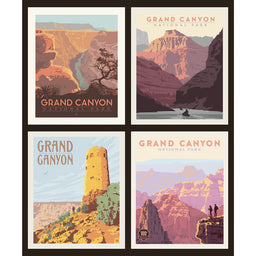 National Parks - Grand Canyon Pillow Panel Primary Image