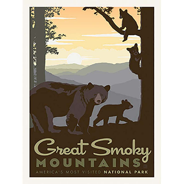 National Parks - Great Smoky Mountains Poster Panel