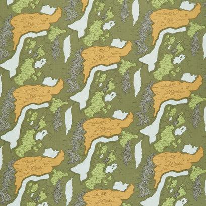 National Parks - Map Green Yardage